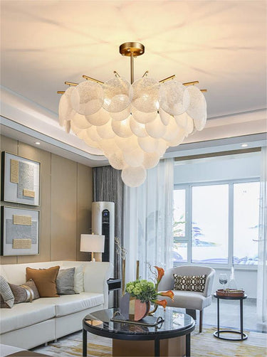 Glass Modern Art Chandelier